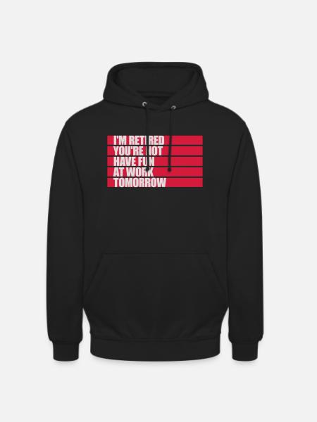 have fun at work - Unisex Hoodie - black