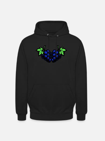 Grapes Grapes - Unisex Hoodie - black