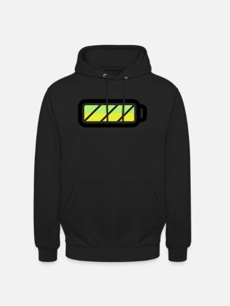 battery - Unisex Hoodie - black