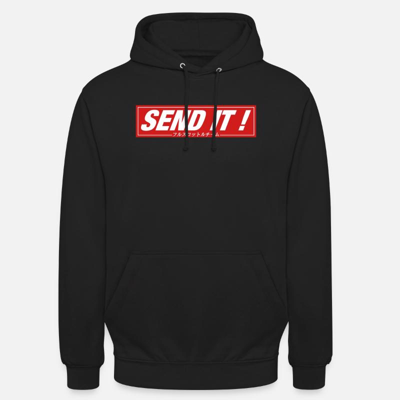 SEND IT ! - Sweat-shirt à capuche unisexe - noir