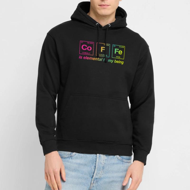 CAFÉ - avec des éléments du système persiode Sweat-shirt à capuche unisexe