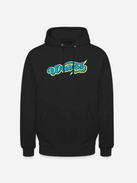waves - Unisex Hoodie - black
