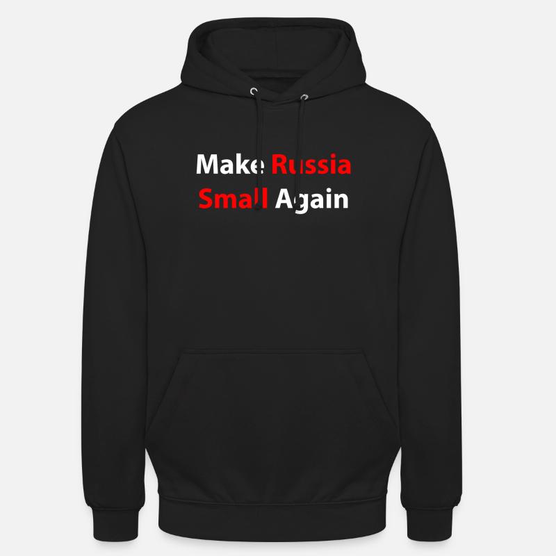 Make Russia Small Again - Sweat-shirt à capuche unisexe - noir