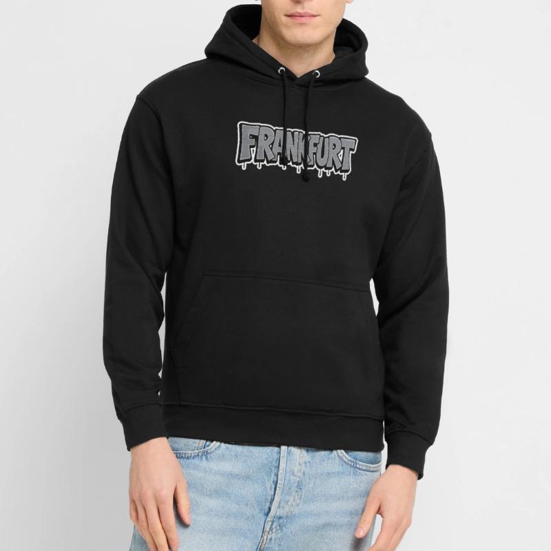 Frankfurt Chrome Graffiti Unisex Hoodie