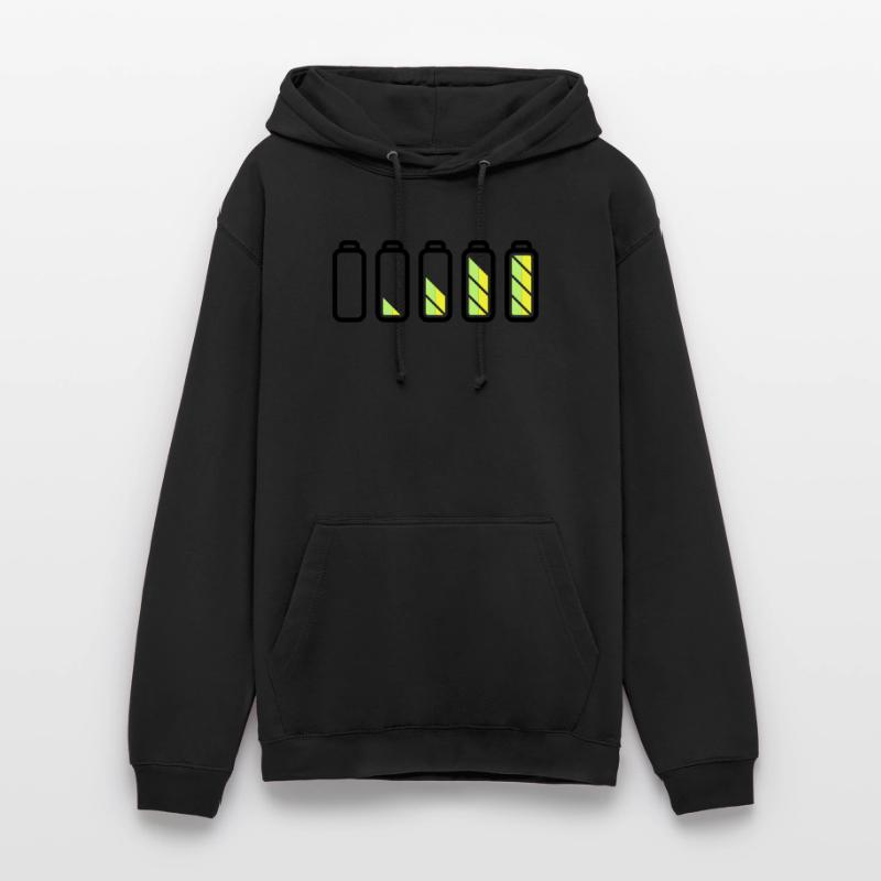battery_loading Sweat-shirt à capuche unisexe
