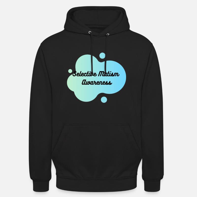 Selective Mutism Awareness | Selective mutism - Unisex Hoodie - black