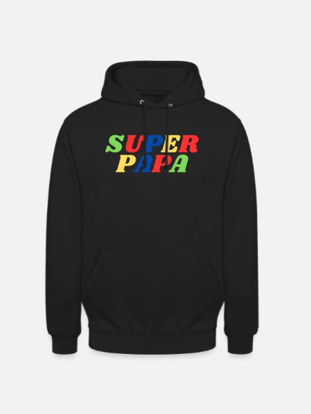 Super dad - Unisex Hoodie - black