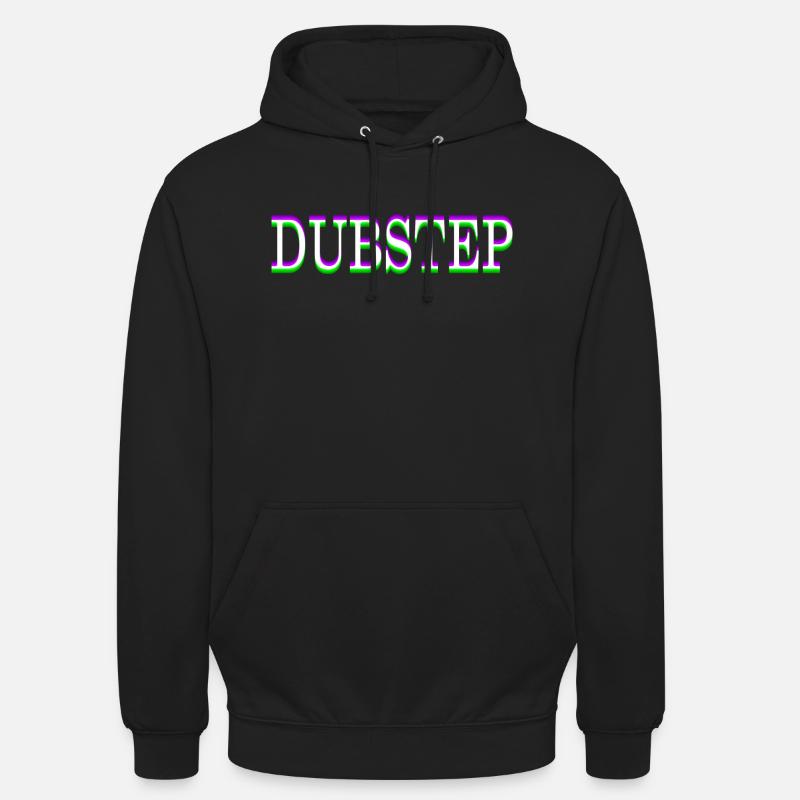 Dubstep - Sweat-shirt à capuche unisexe - noir