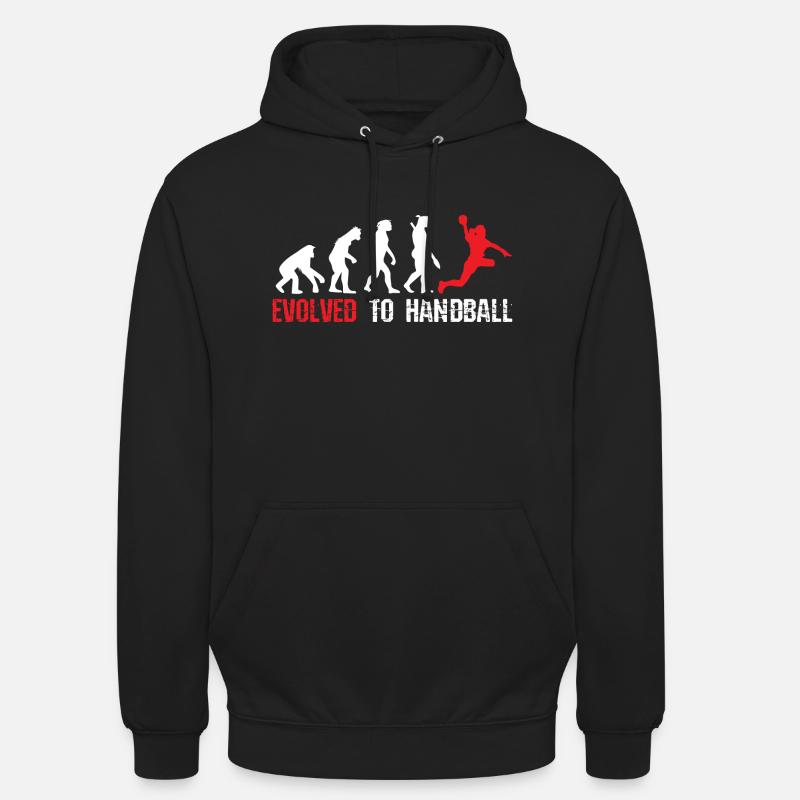 Developed for handball evolution - Unisex Hoodie - black