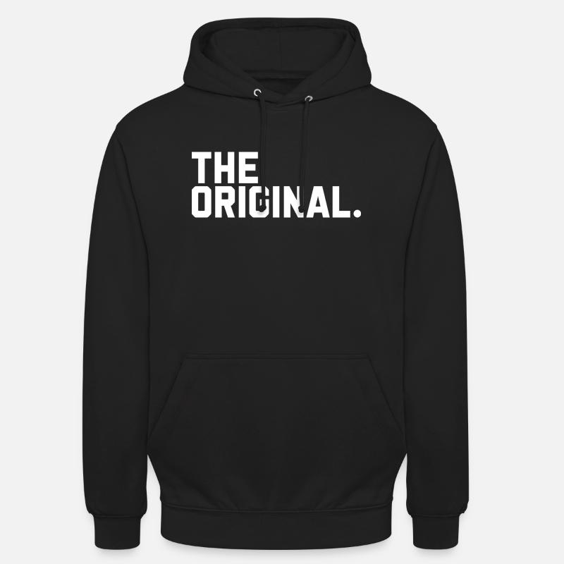 L’original - Sweat-shirt à capuche unisexe - noir