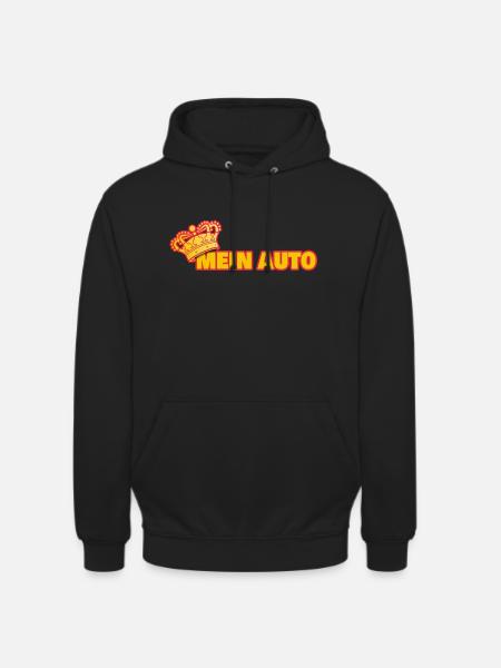 Krone für mein Auto - Unisex Hoodie - Schwarz
