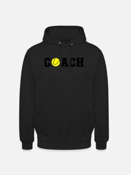 Tennis Coach - Unisex Hoodie - black