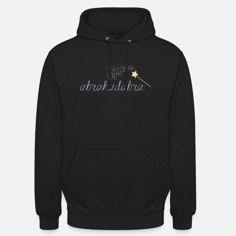 Abrakadabra - Sweat-shirt à capuche unisexe - noir