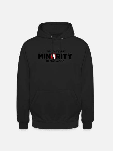 The Toughest Minority Fist - Unisex Hoodie - black