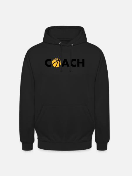 basketball Trainer Coach - Unisex Hoodie - Schwarz