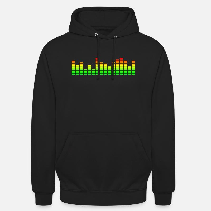 Music equalizer & visualizer Unisex Hoodie