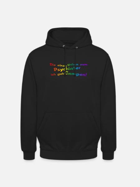 Psycho Camper pride - Unisex Hoodie - Schwarz