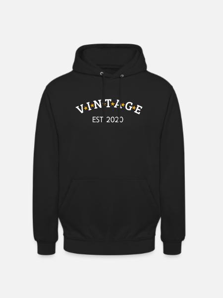 Jahrgang ist 2020 - Unisex Hoodie - Schwarz