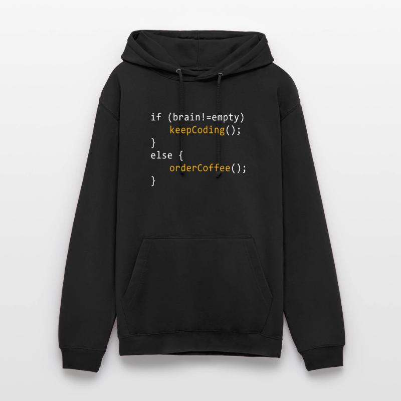 Keep Coding or Order Coffee Sweat-shirt à capuche unisexe