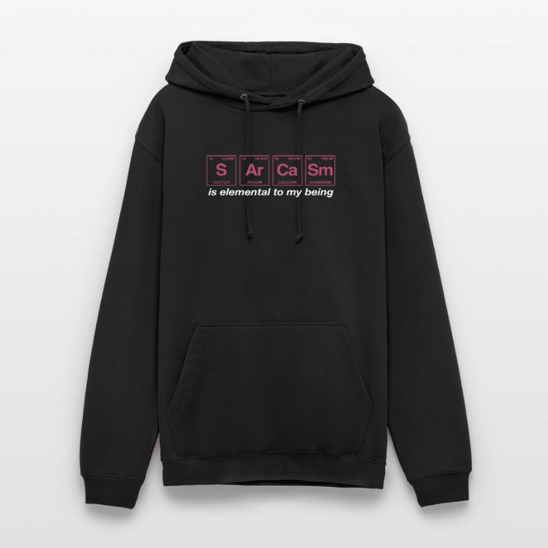 Drôle de dicton: SARCASME - Système de perdiode Sweat-shirt à capuche unisexe