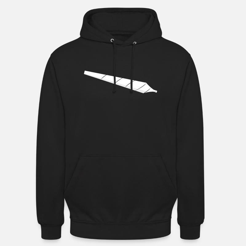 Joint - Sweat-shirt à capuche unisexe - noir