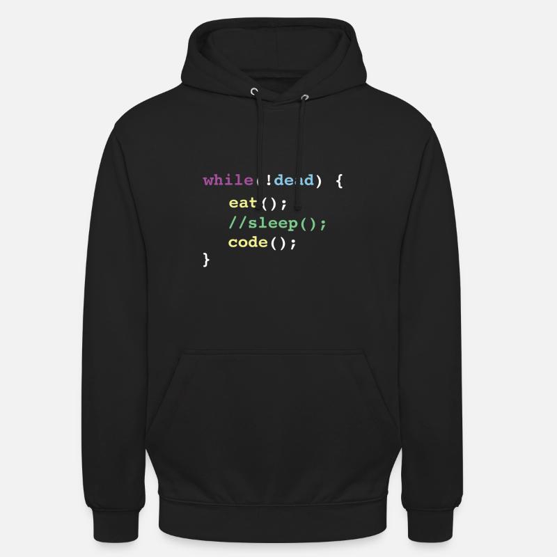 CODE CODE PROGRAMMER CADEAU PROGRAMMEUR Sweat-shirt à capuche unisexe