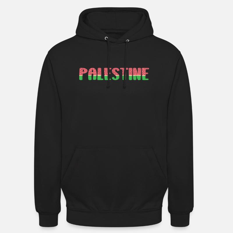 Pastèque Palestine - Sweat-shirt à capuche unisexe - noir