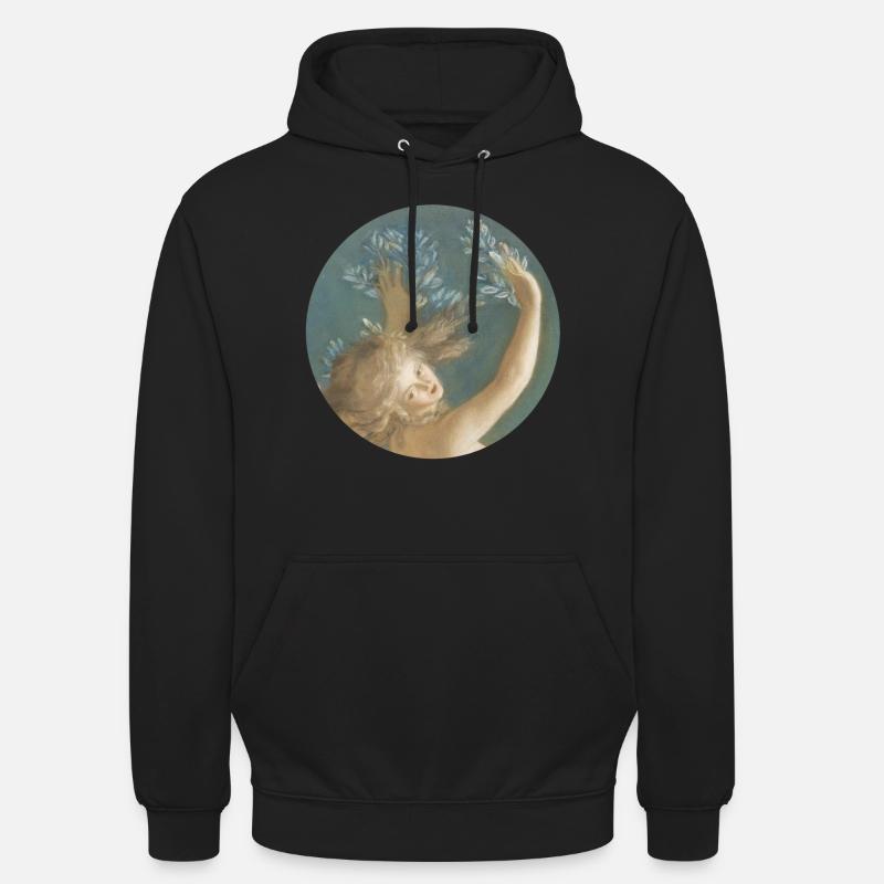 Daphne turning into a laurel tree - Unisex Hoodie - black