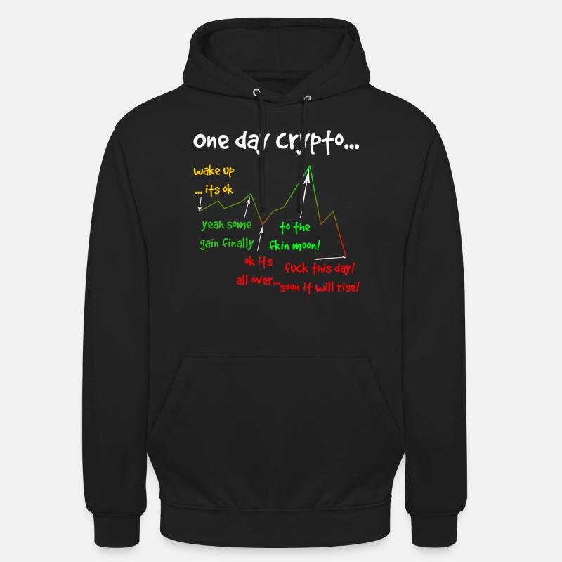 One day crypto - Unisex Hoodie - black