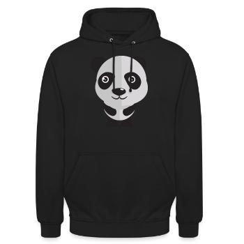 Animals Tiere Animal Print Nature 34 - Unisex Hoodie - Schwarz - Vorne - Alina (178cm) & Michal (187cm)
