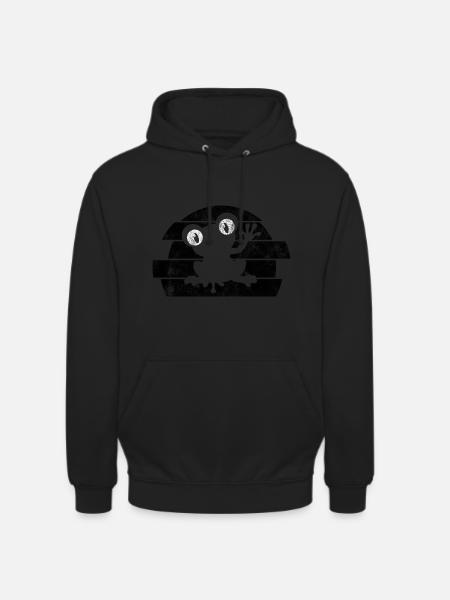 Grodgrodor Present till barn Rolig Rolig Rolig - Luvtröja unisex - svart