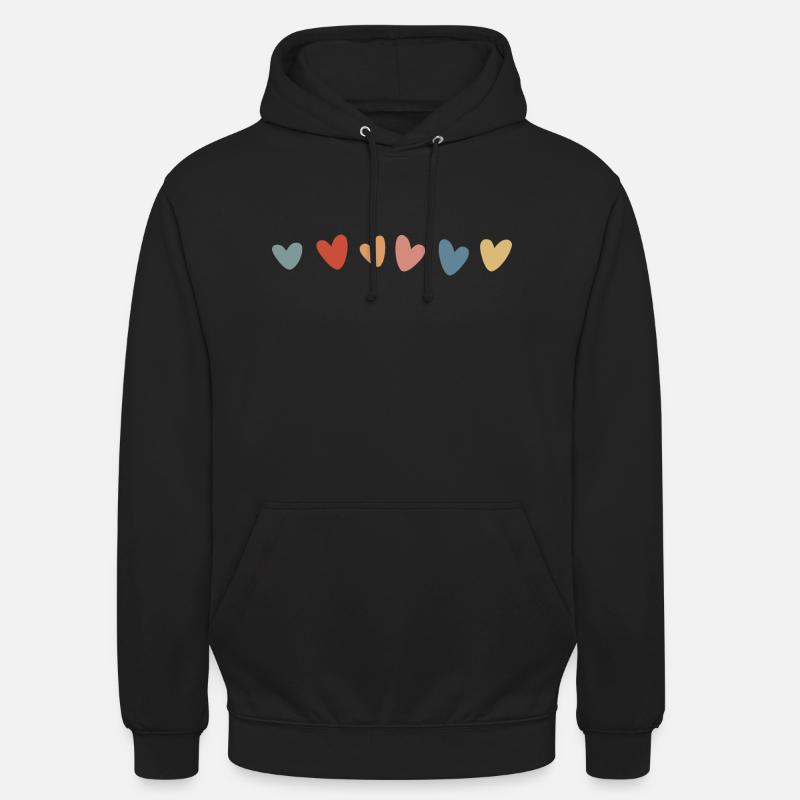 bohoHerzen - Unisex Hoodie - Schwarz