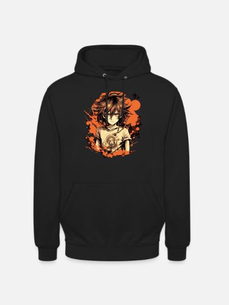 Anime Boy - Unisex Hoodie - black