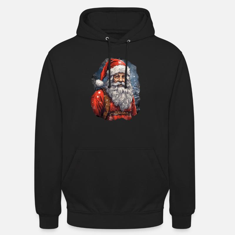 Weihnachtsmann - Unisex Hoodie - Schwarz