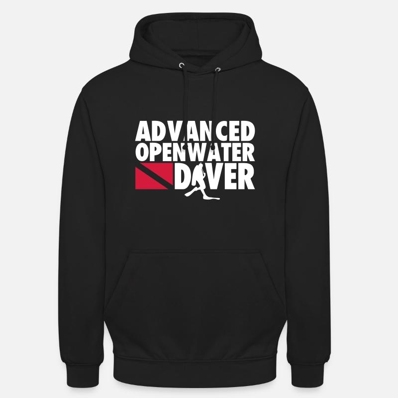 advanced open water diver - Unisex Hoodie - black