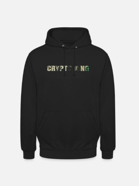 Crypto King - Unisex Hoodie - black