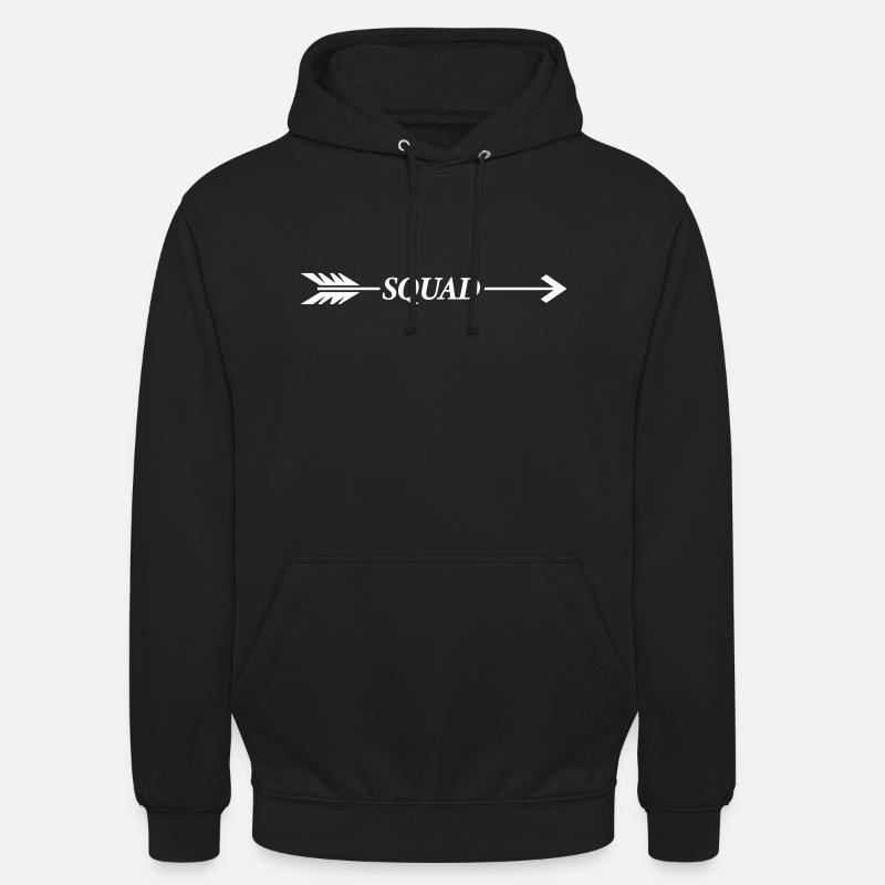Squad Arrow - Unisex Hoodie - black