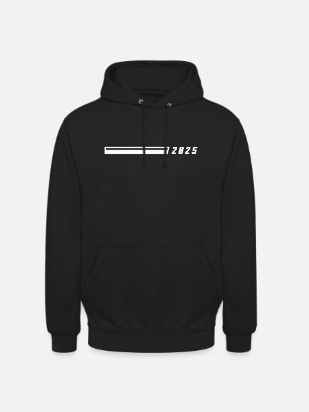 2025 year - Unisex Hoodie - black