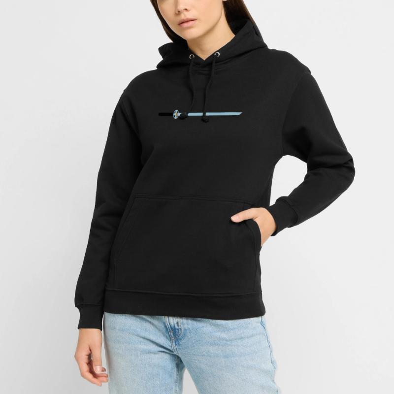Sword middle age gift idea blade sharp Unisex Hoodie