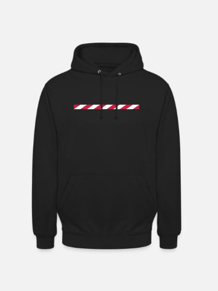 shut-off tape - Unisex Hoodie - black