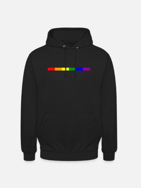stylish re-bending - Unisex Hoodie - black