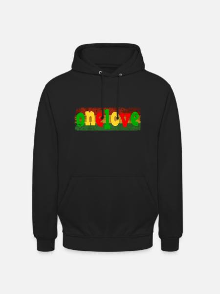 One love - Unisex Hoodie - black