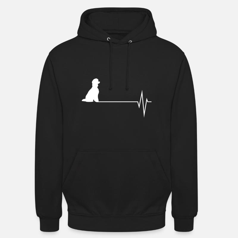 Puniche Pouls pouls - Sweat-shirt à capuche unisexe - noir