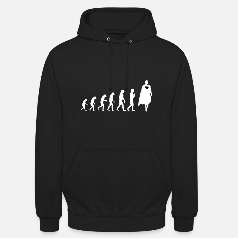 evolution - Unisex Hoodie - black