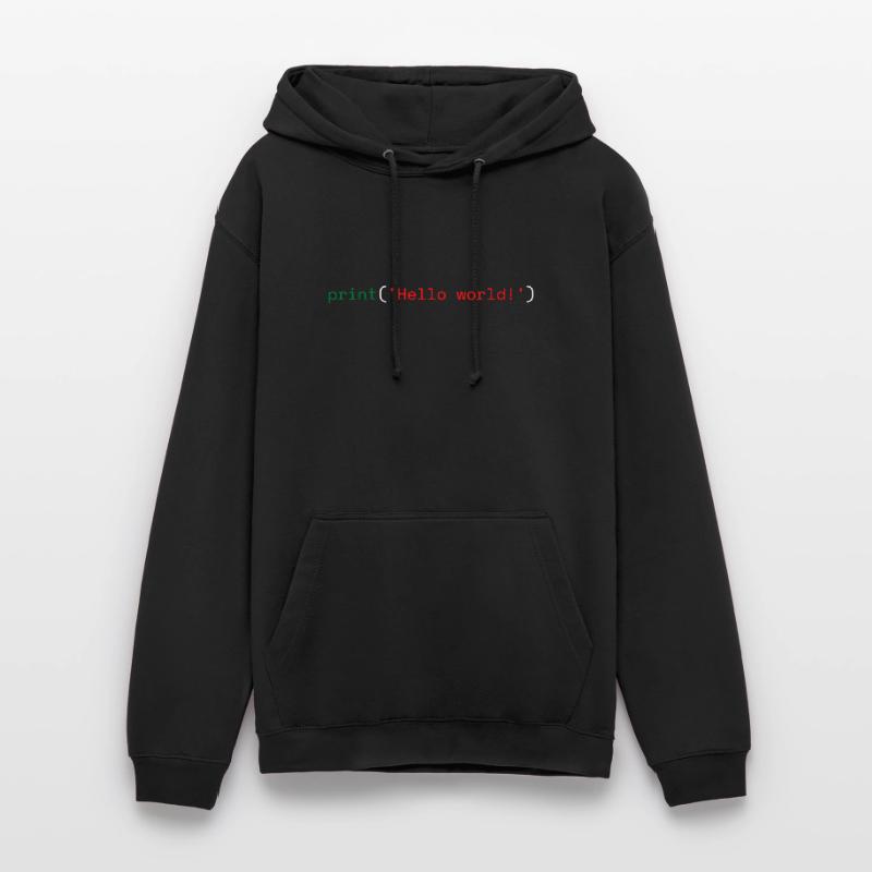 Python Hello World Unisex Hoodie