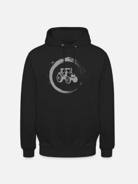 tractor - Unisex Hoodie - black
