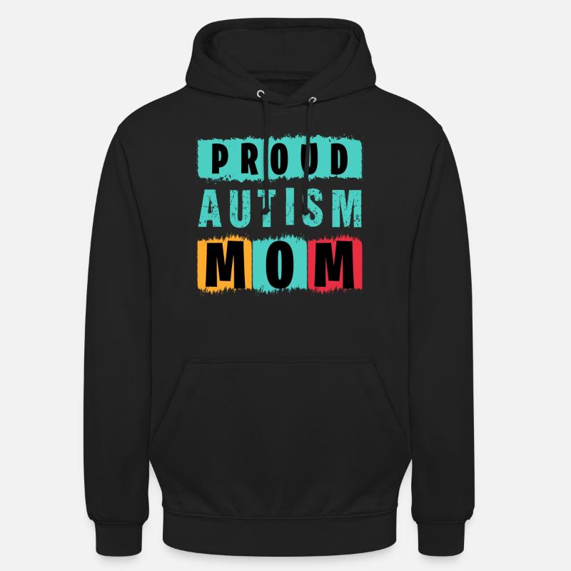Stolze Autismus-Mutter - Unisex Hoodie - Schwarz