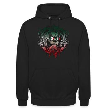 Mexico - Unisex Hoodie - black - Front - Alina (178cm) & Michal (187cm)
