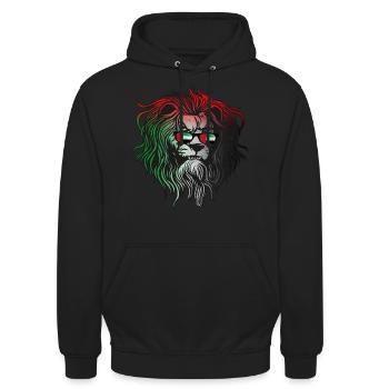 Vereinigte Arabische Emirate - Unisex Hoodie - Schwarz - Vorne - Alina (178cm) & Michal (187cm)