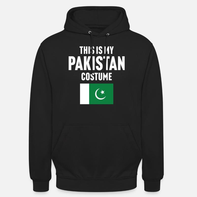 C’est mon costume pakistanais - Sweat-shirt à capuche unisexe - noir
